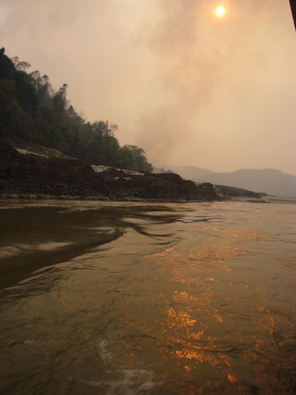 A smoky but beautiful trip down the majestic Mekong