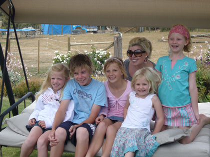 All the cousins together on Christmas Day for the first time!